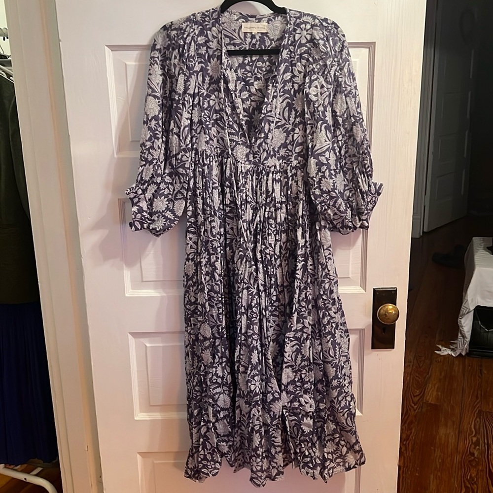 Medium blue dress, Daughters of India brand